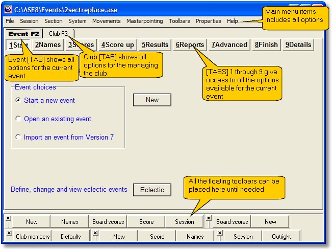 asemain screen intro